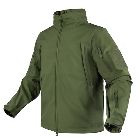 Condor Outdoor Products SUMMIT SOFTSHELL JACKET, OLIVE DRAB, XXL 602-001-XXL